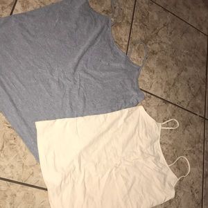 ‼️FREE WITH PURCHASE‼️Grey/ Cream Camisoles